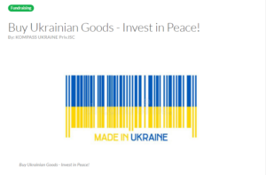 Updated List of Ukrainian Exporters- Invest in Peace! The fundraising ends June 9th.